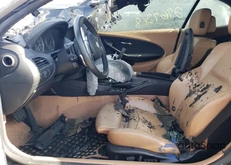 2009 BMW 650 I из США, поврежденный, VIN WBAEB53589CX64711